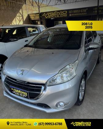 PEUGEOT 208 1.5 ACTIVE 8V FLEX 4P MANUAL